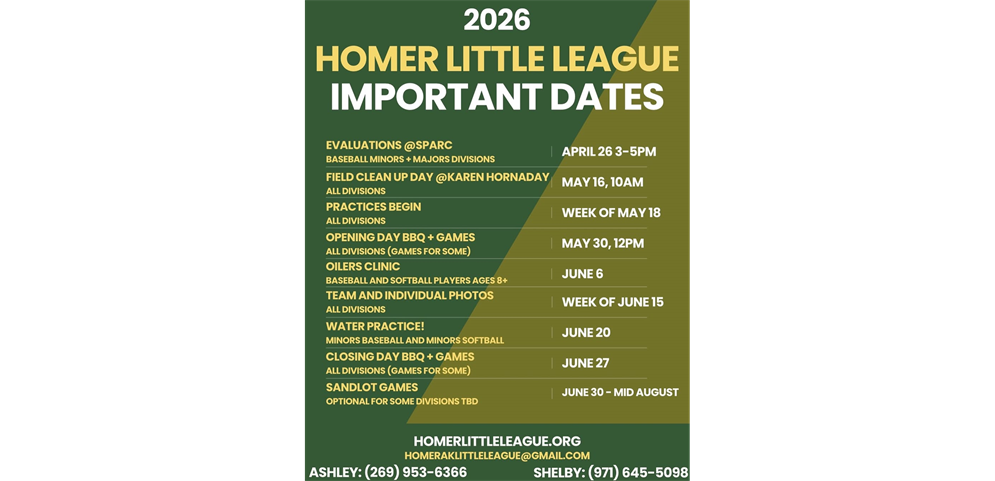 updated calendar